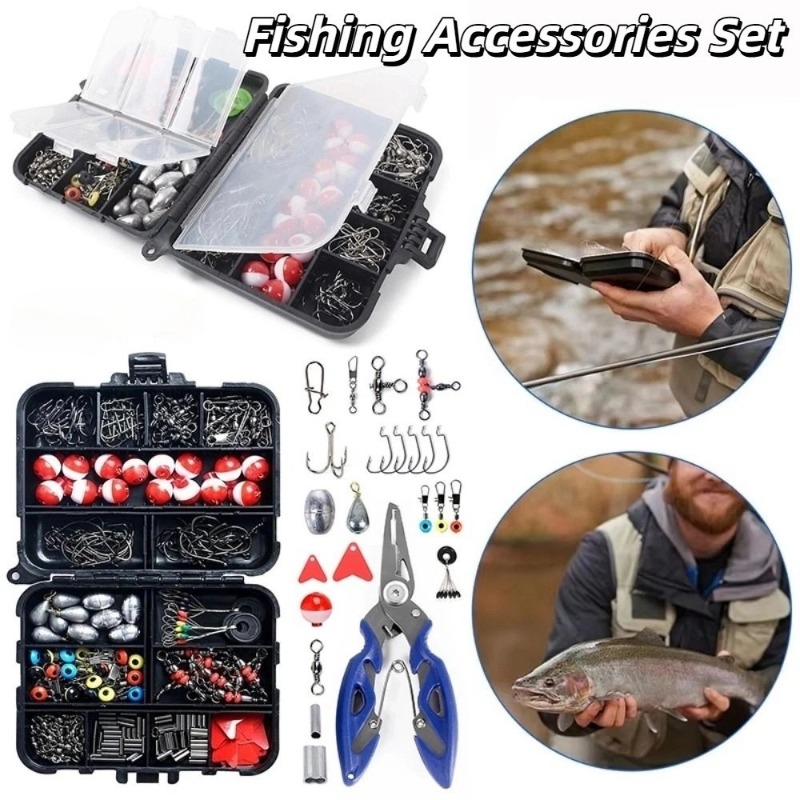Fishing Lure Kit - 1세트 구형 플로트 낚시 장비 키트