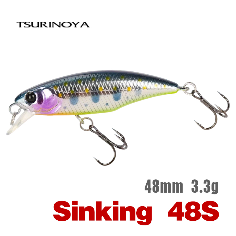 Fishing Lure Jerkbait - TSURINOYA 낚시 미끼 DW69 싱킹 미노우