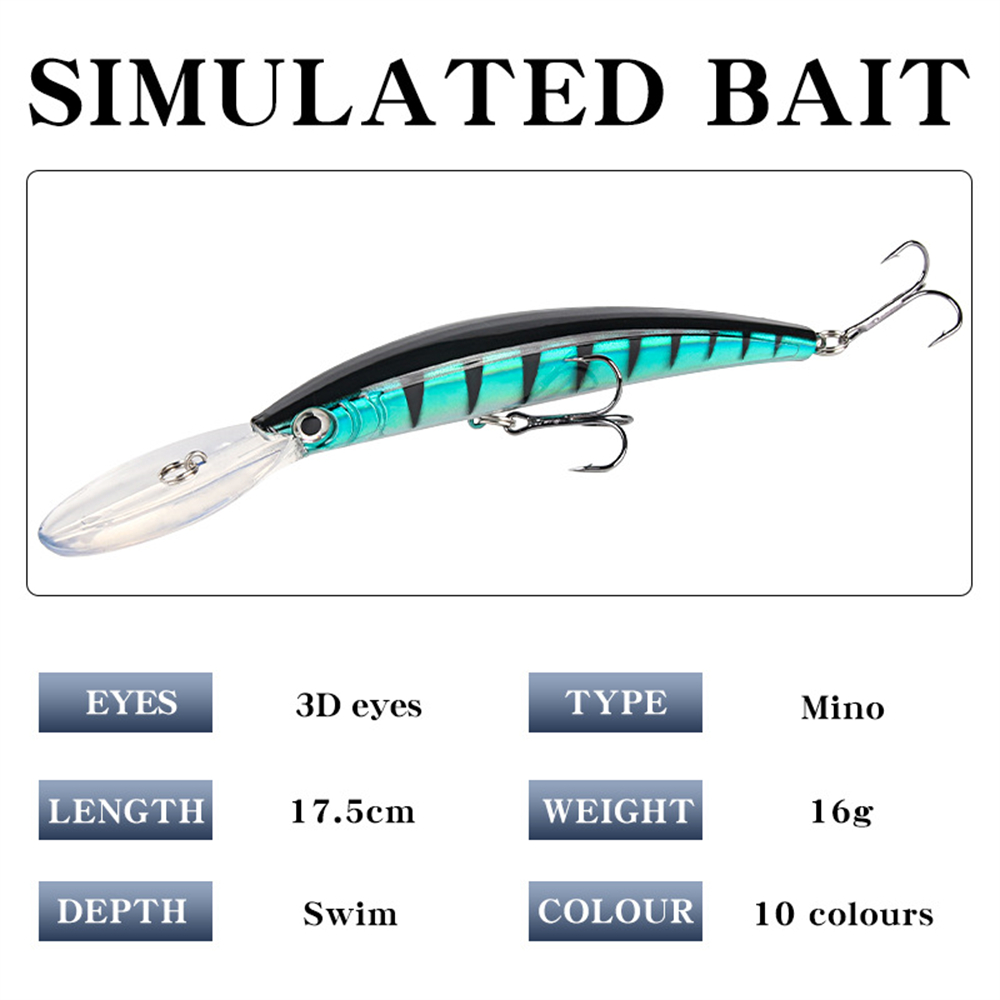 긴 혀 미노우 낚시 루어베이스 트롤링 Flaher 인공 - Fishing Lure Jerkbait 리뷰 및 가격