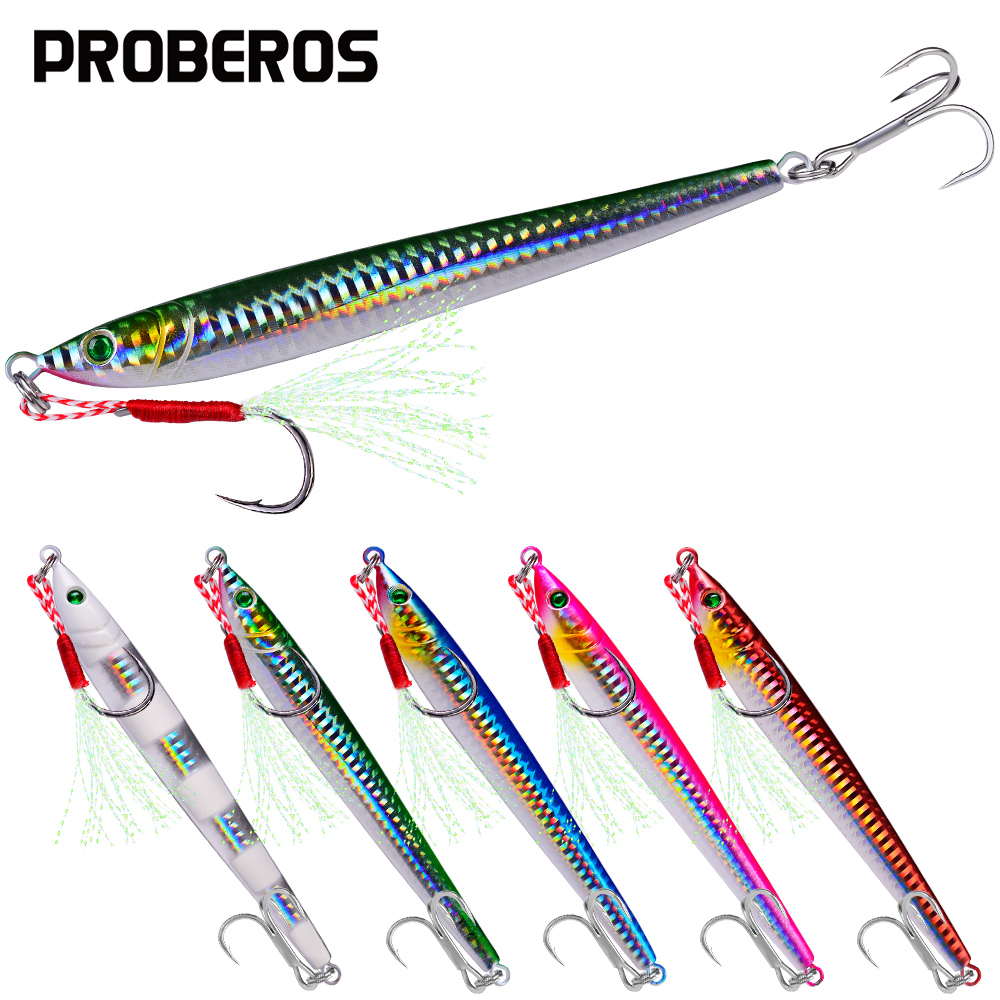 PROBEROS 바다 낚시 용품 1개 메탈 지그 낚시  - Fishing Lure Spoon 리뷰 및 가격
