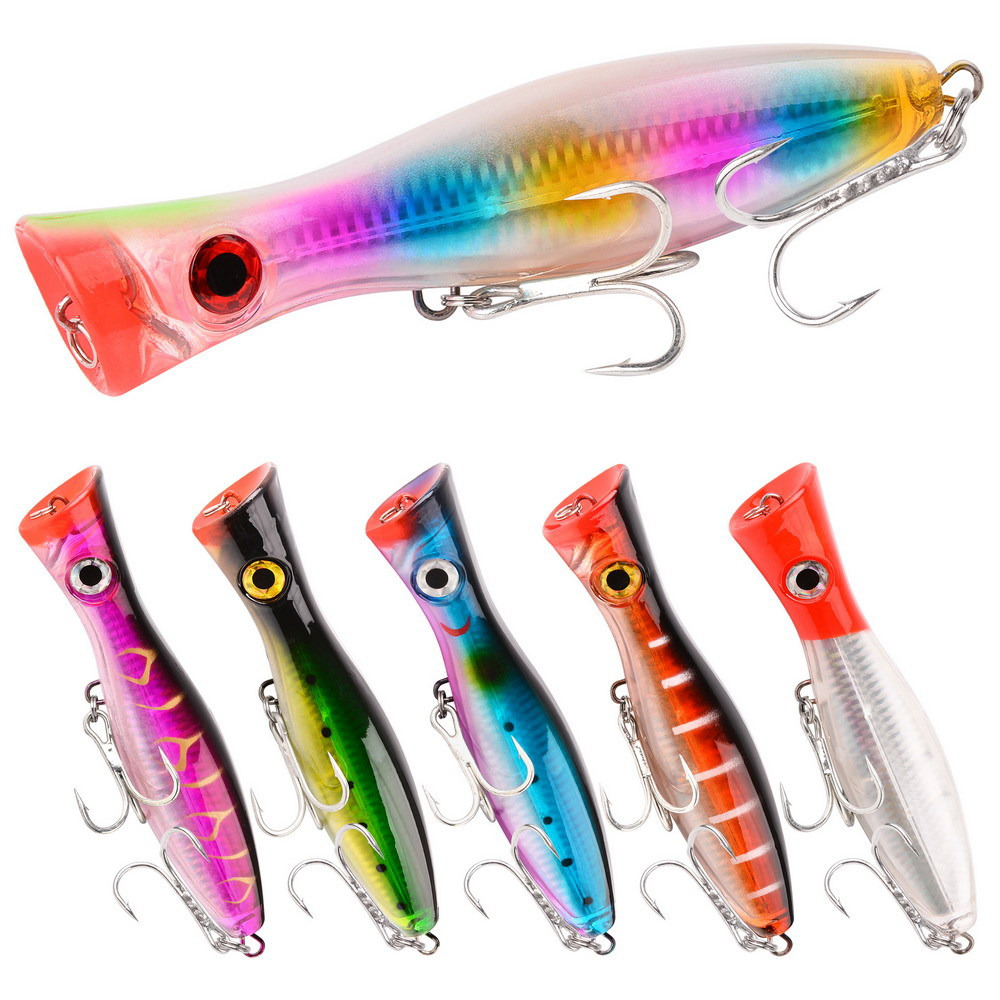 1pc 43g/83g 빅 포퍼 플로팅 워블러 낚시 미끼 - Fishing Lure Popper 리뷰 및 가격
