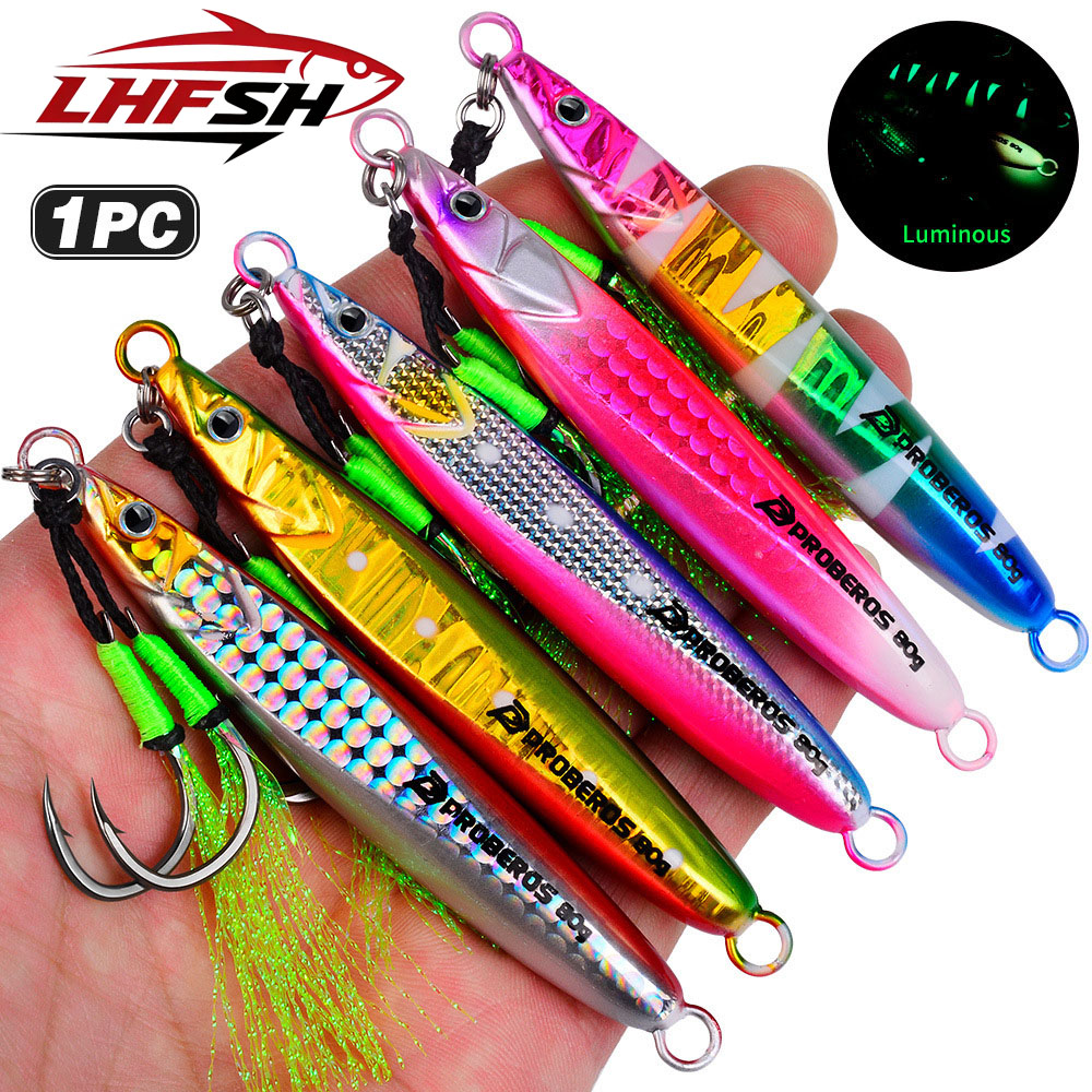 LHFSH 발광 금속 지그 낚시 루어 하드 베이트 20 - Fishing Lure Buzzbait 리뷰 및 가격