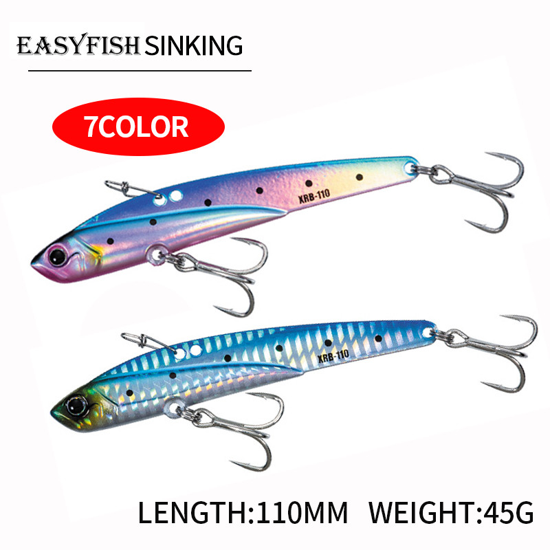 새로운 낚시 미끼 VIB 110MM 45G 블레이드 싱 - Fishing Lure Spoon 리뷰 및 가격
