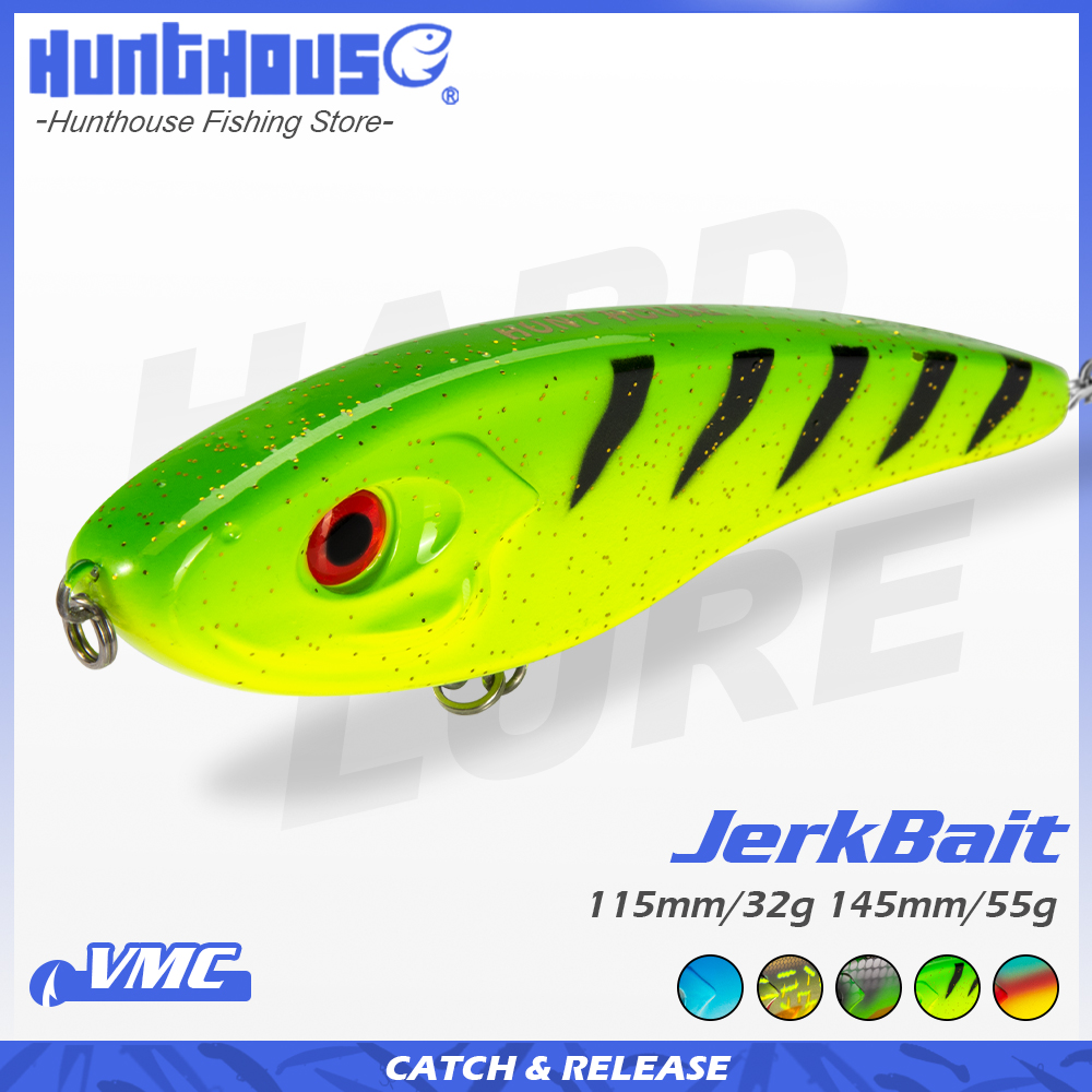 헌트하우스 저크베이트 머스키 버스터 파이크 낚시 루어  - Fishing Lure Jerkbait 리뷰 및 가격