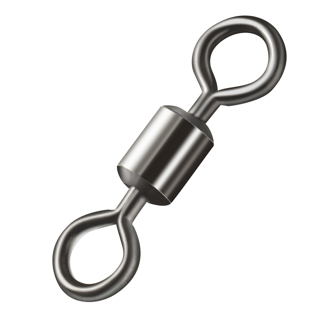 100pcs 베어링 회전 낚시 커넥터 스테인레스 스틸  - Fishing Lure Accessories 리뷰 및 가격