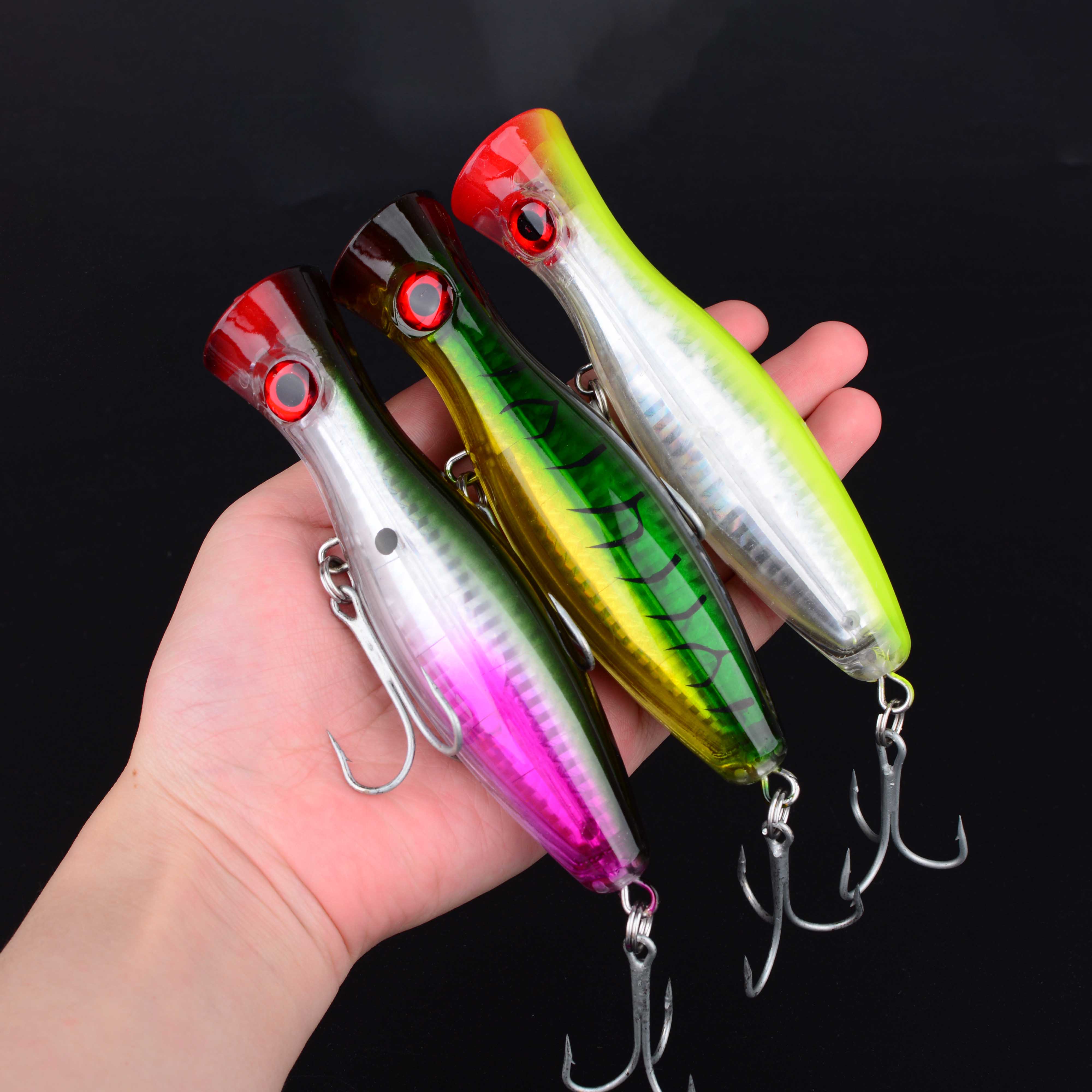 1개 13CM 42g 대형 포퍼 플로팅 워블러 낚시 루 - Fishing Lure Popper 리뷰 및 가격
